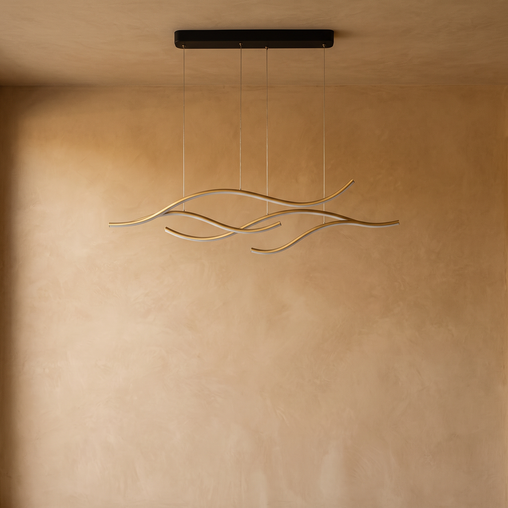 Onda Curved Pendant Light hero shot